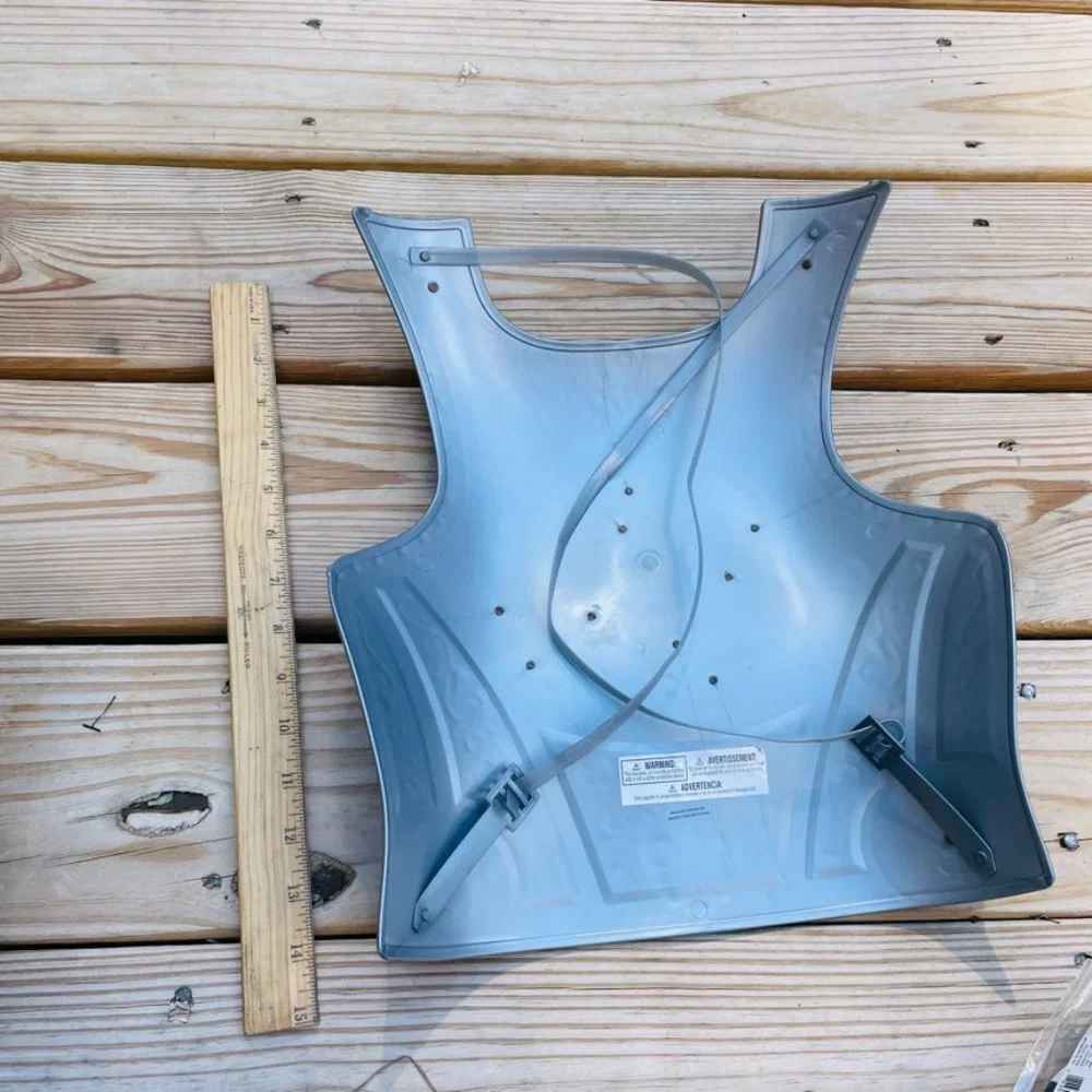 KIDS COSTUME: Medieval Knight armor Vest & Helmet Renaissance Era Dress Up